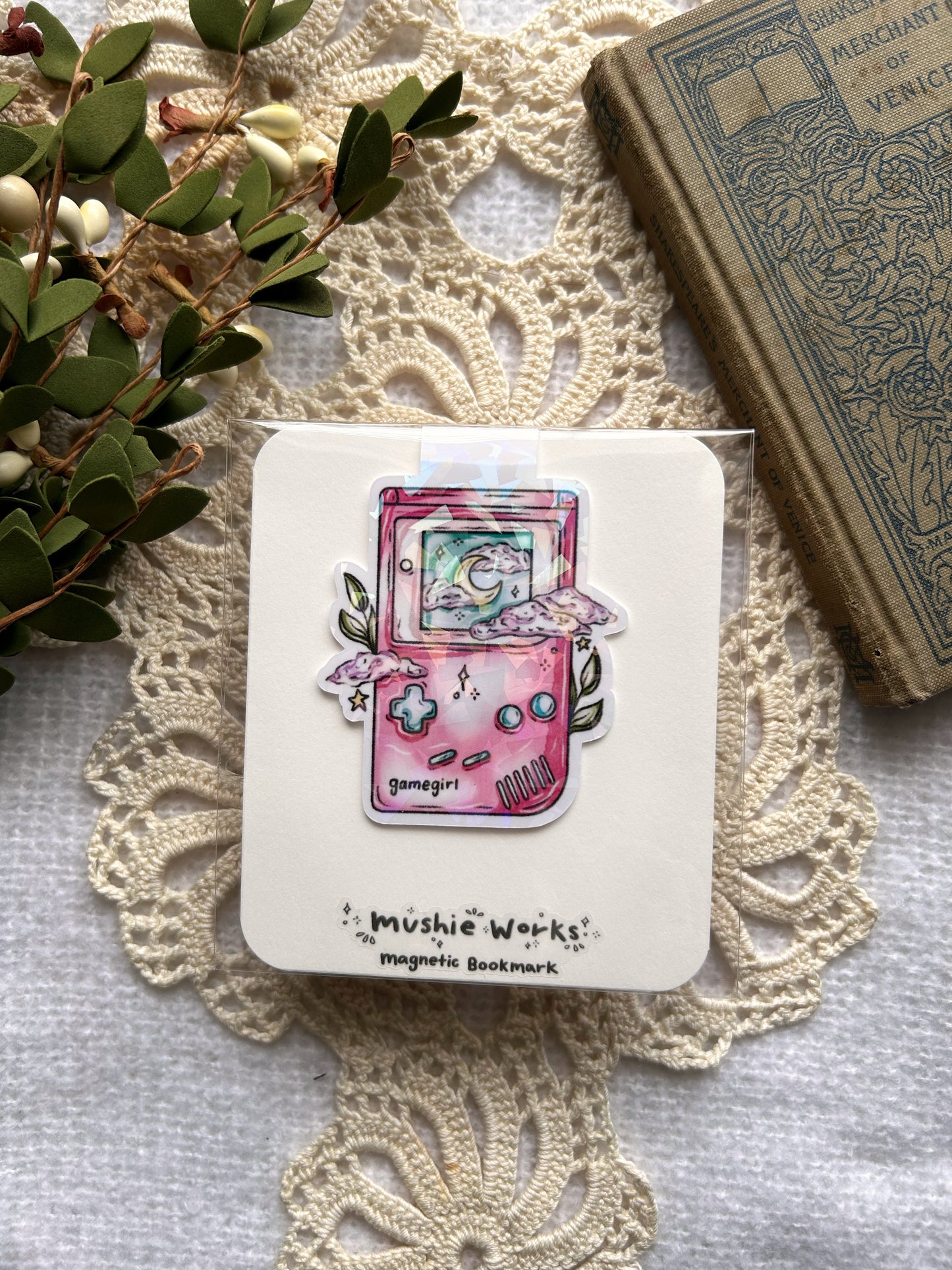 Dreamy Gamegirl Bookmark (magnetic)