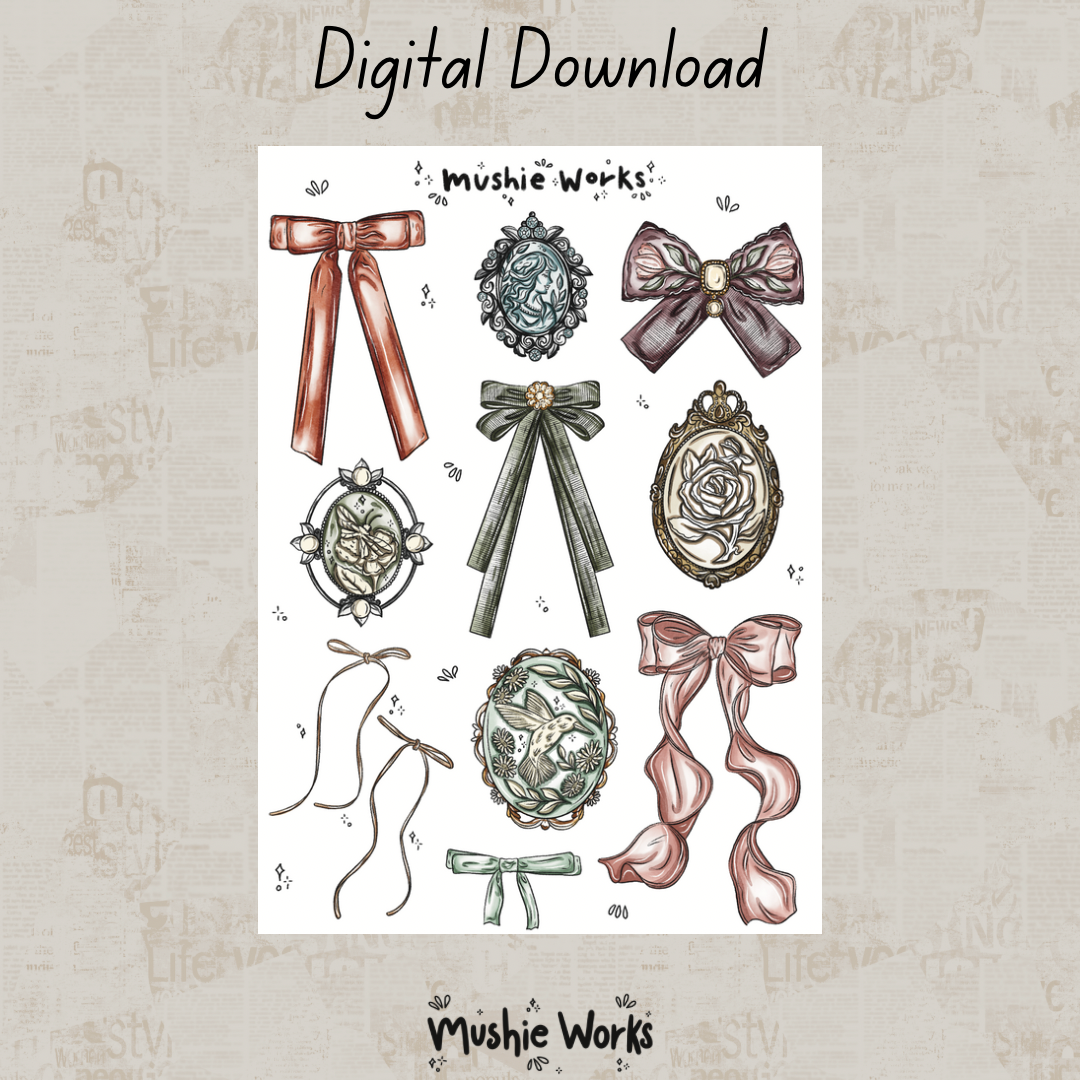 Bows & Broaches - Digital Download