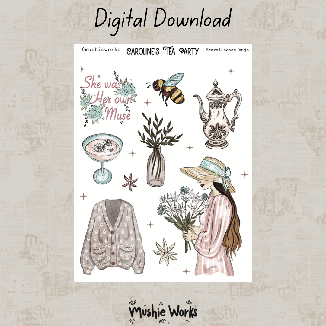 Caroline's Tea Party - Digital Download