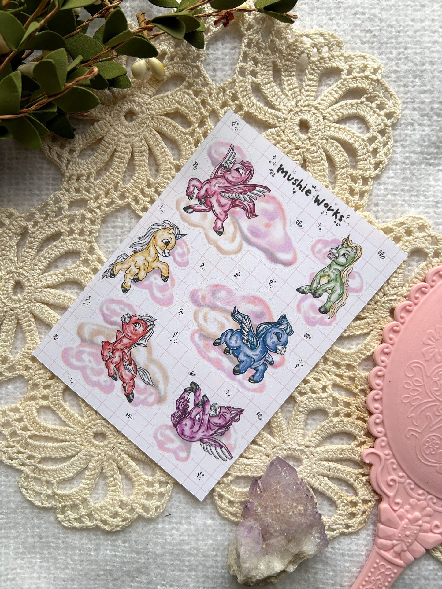 Pegasus In The Clouds