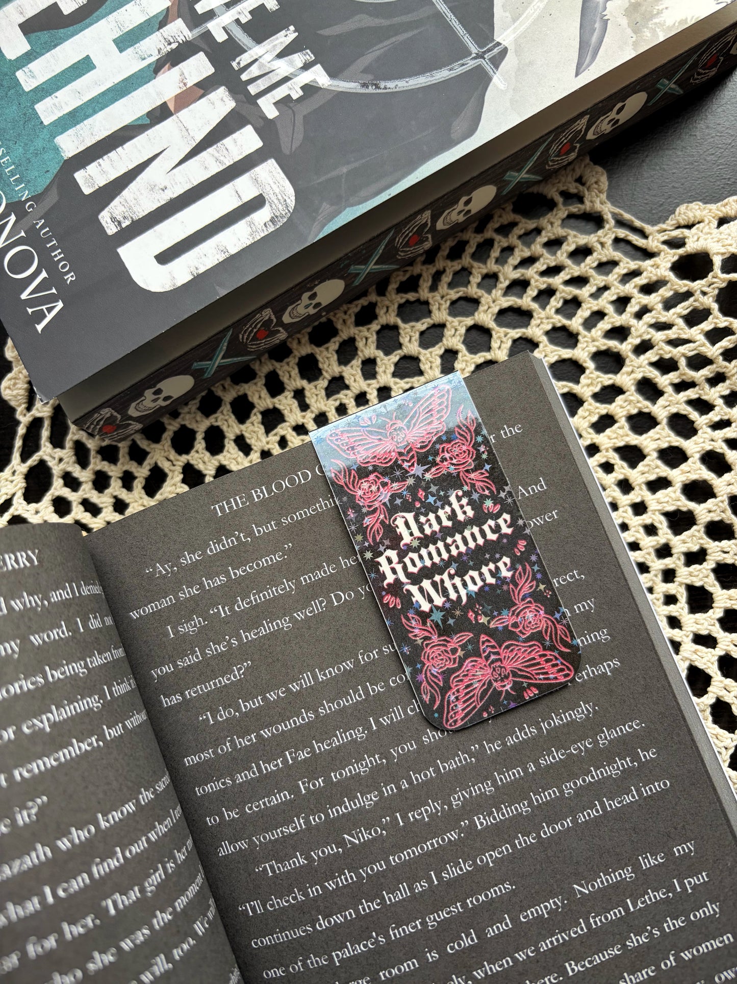 Dark Romance Whore Magnetic Bookmark