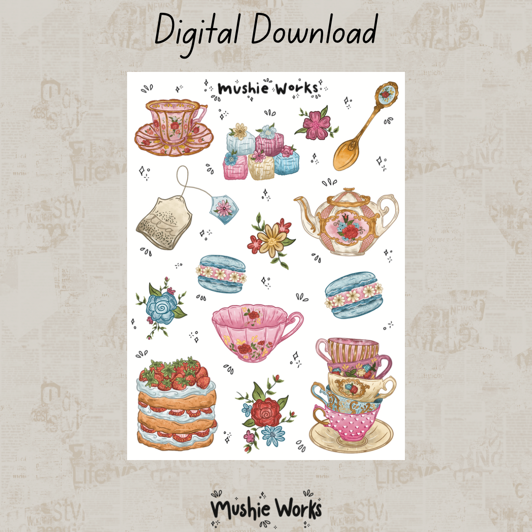Rose Tea - Digital Download
