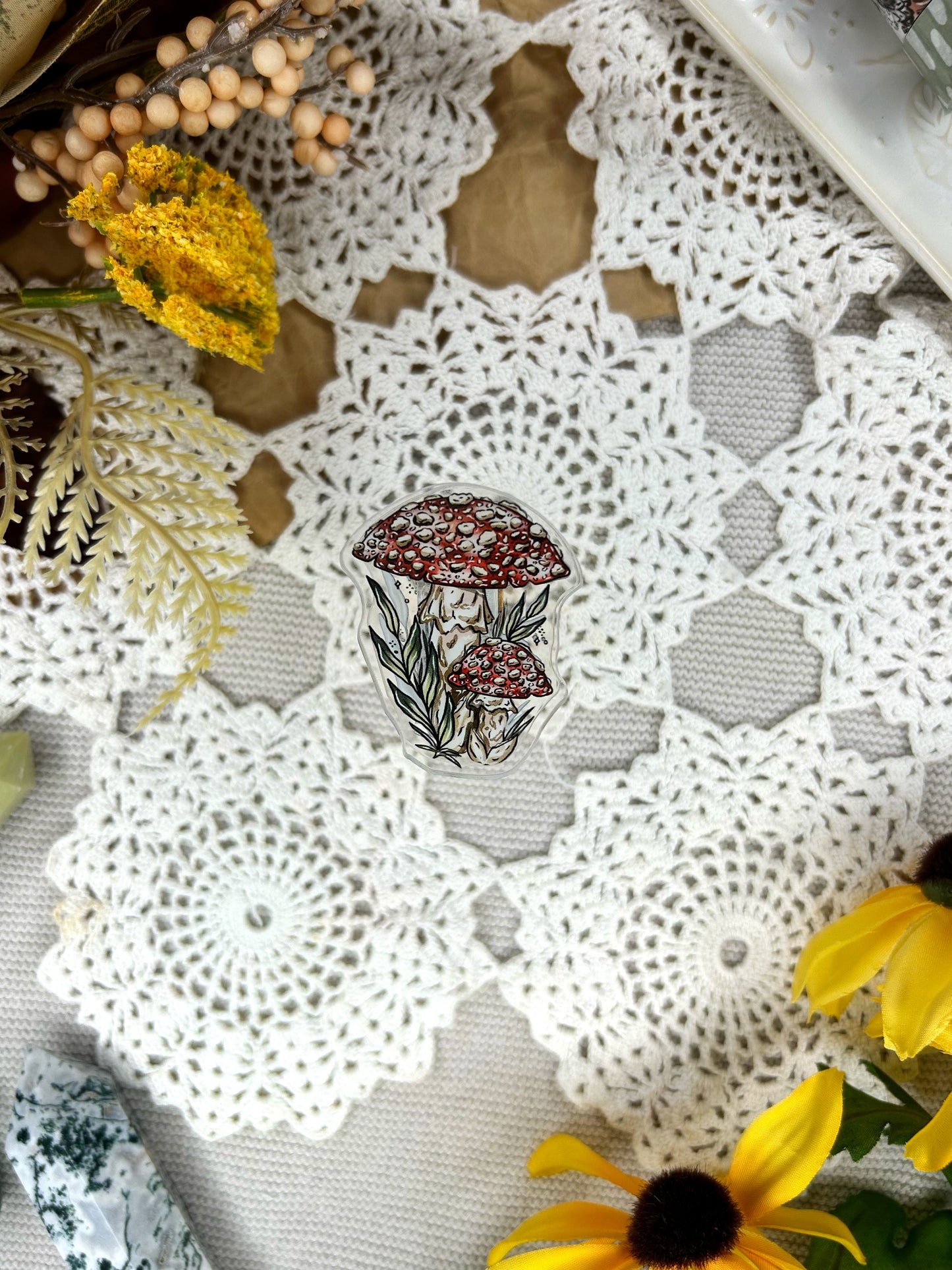 Mushroom Journal Clip