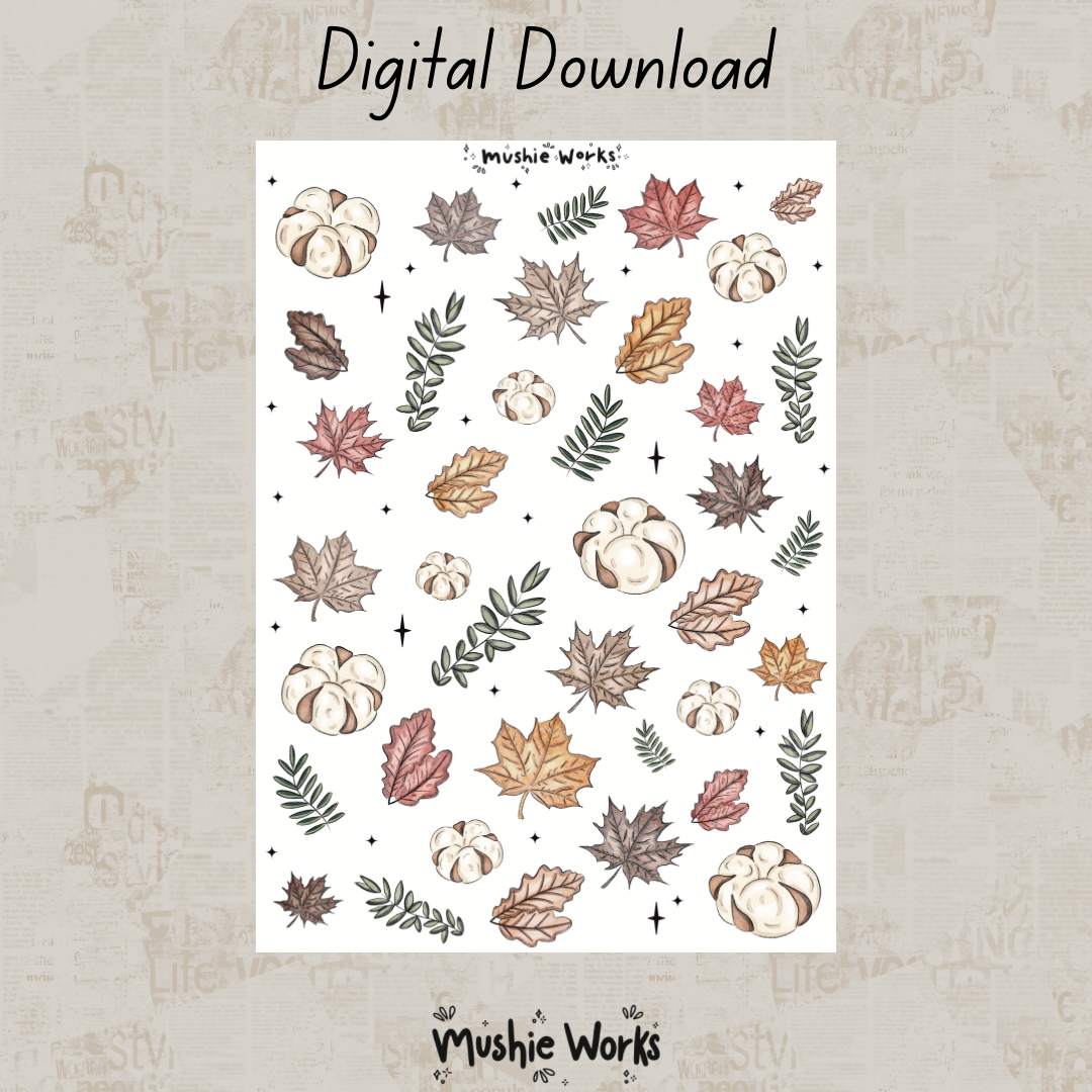 Autumn Leaves - Digital Download