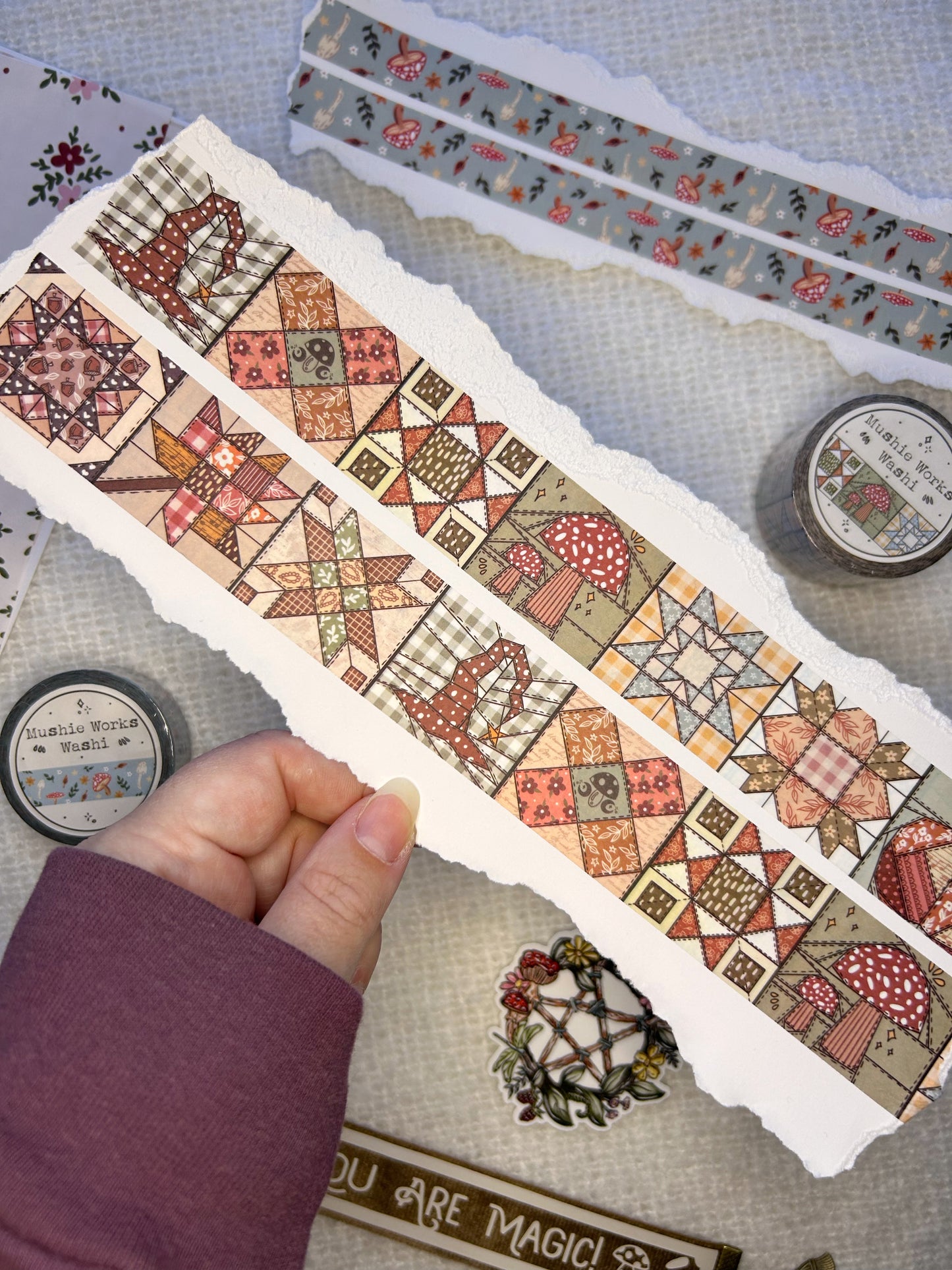 Quilt Square Washi