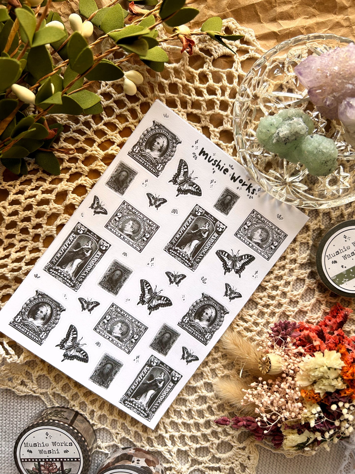 Stamps & Butterflies