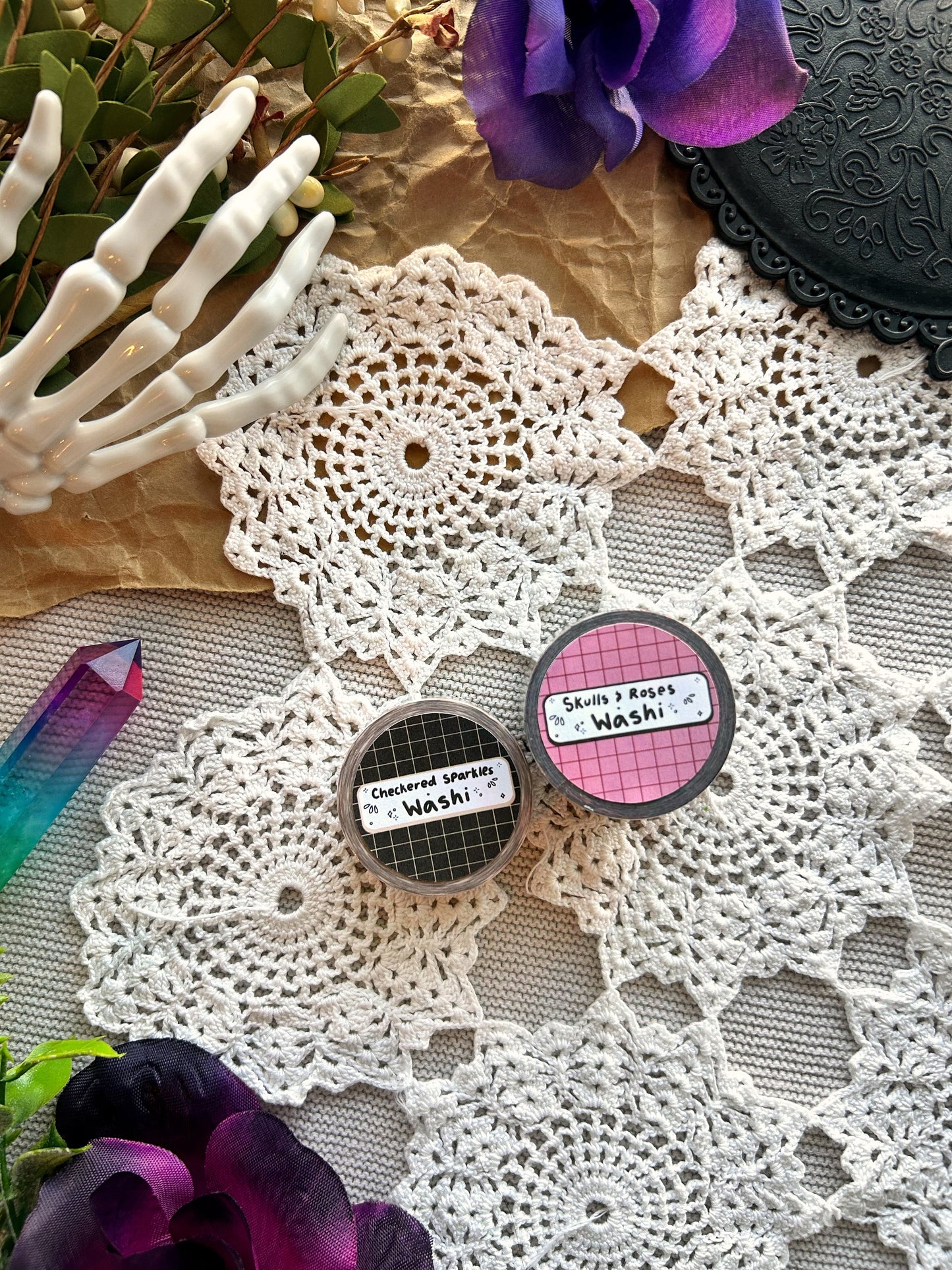 Skulls & Roses Washi Bundle