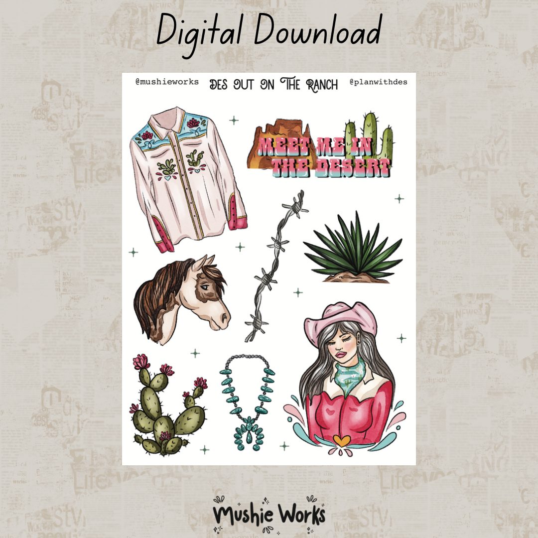 Des Out On The Ranch - Digital Download