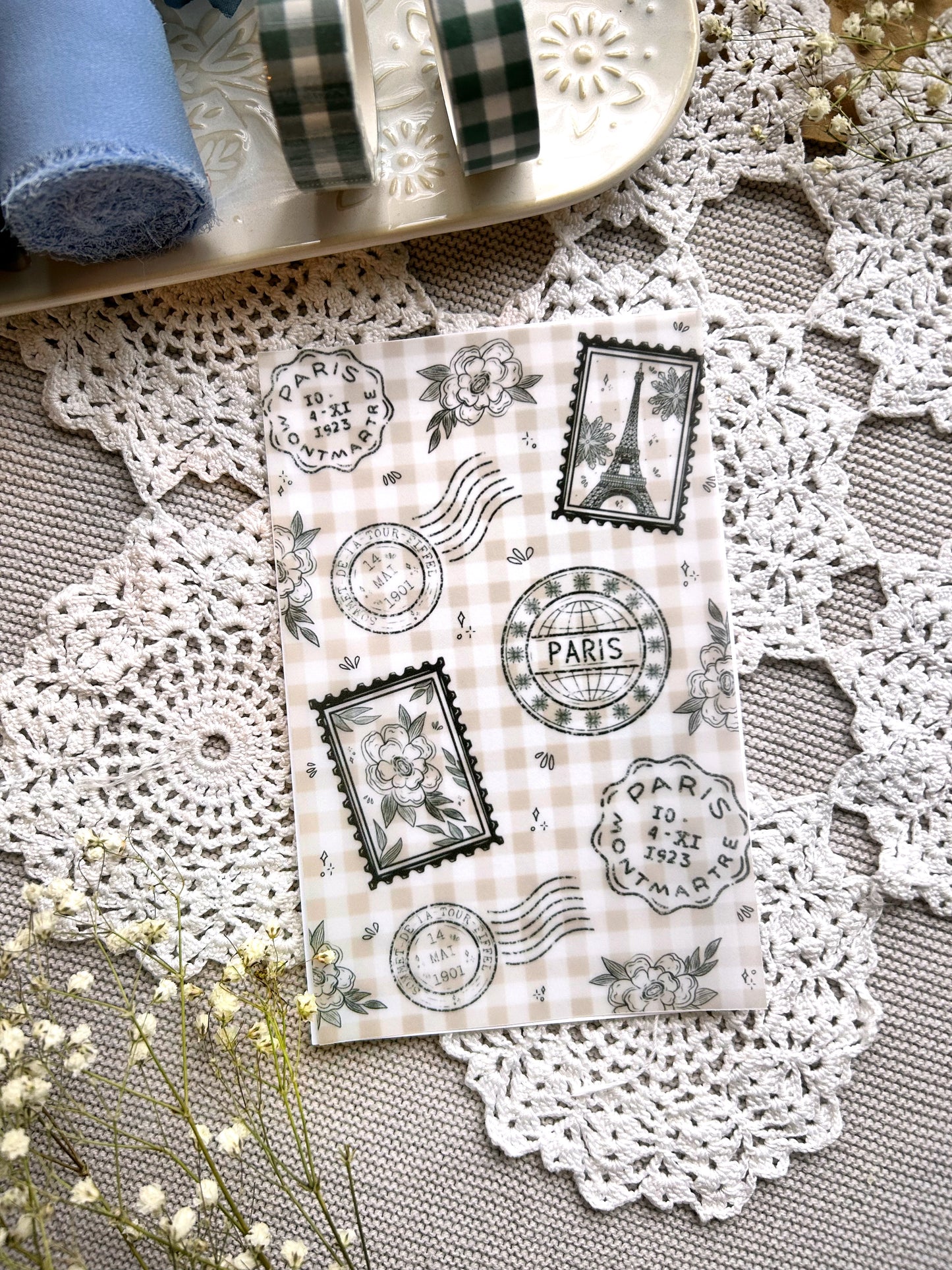 Winter In Paris Ephemera Pack