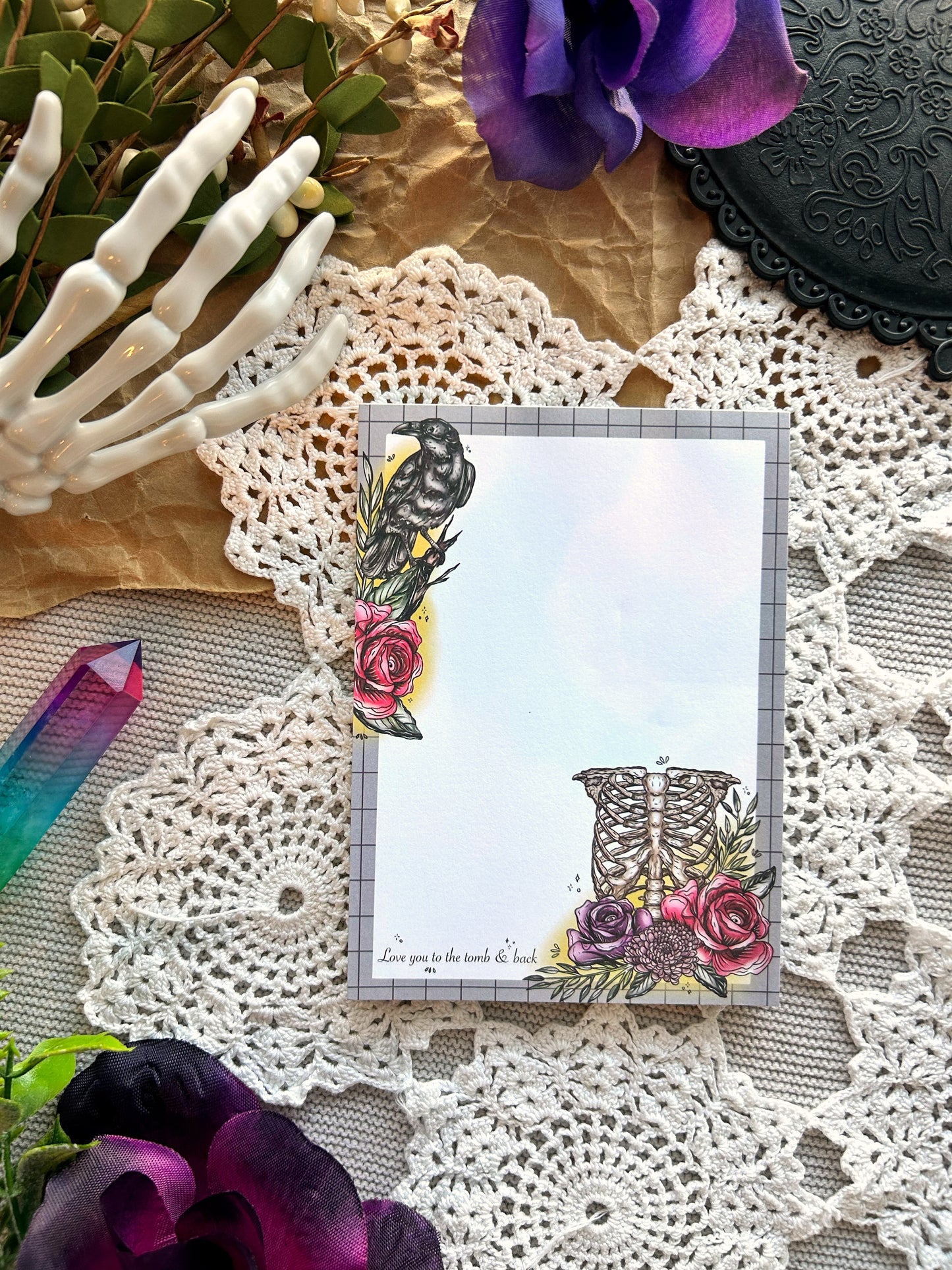 Rib Cage Notepad