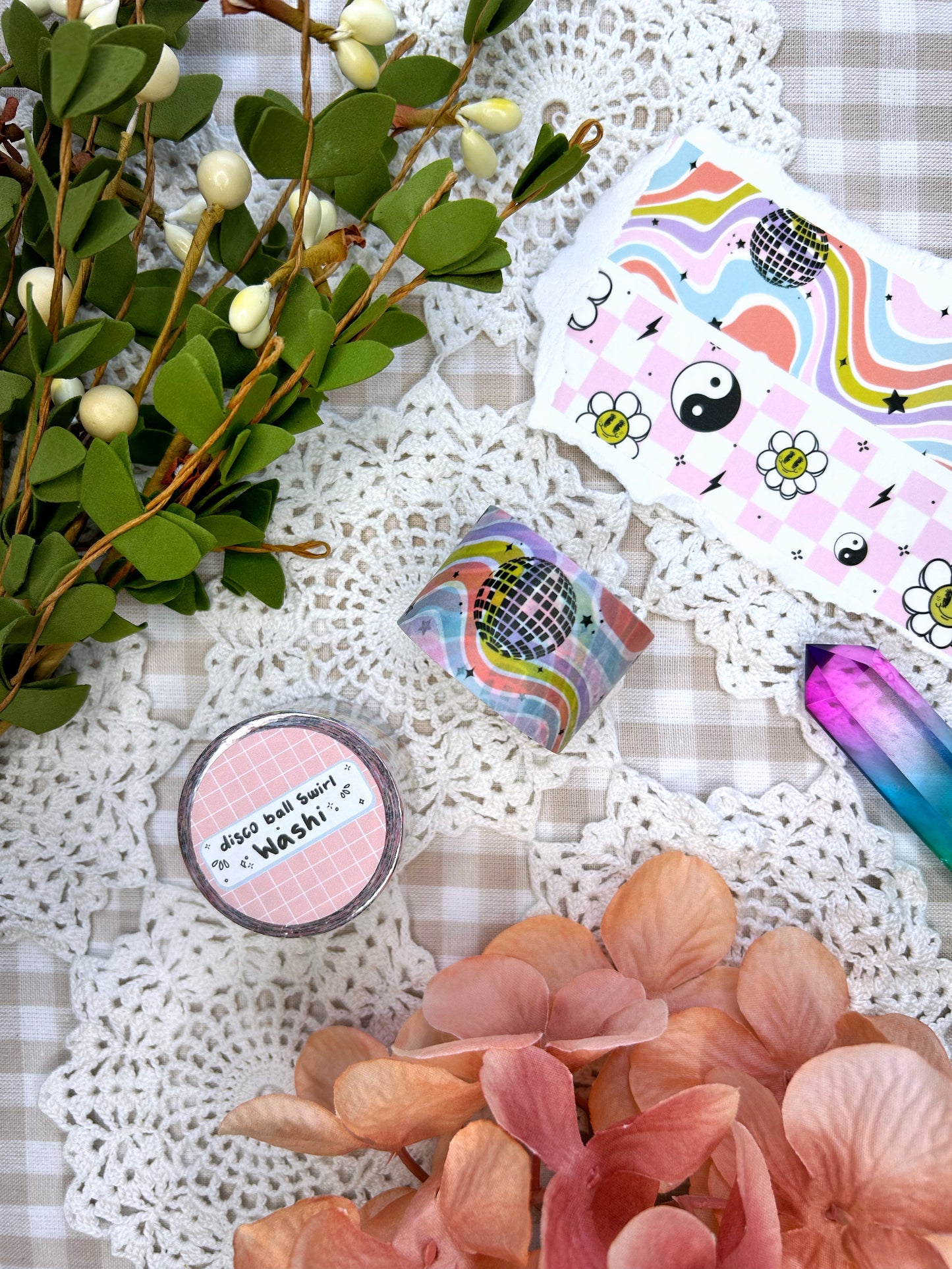 Disco Swirl Washi