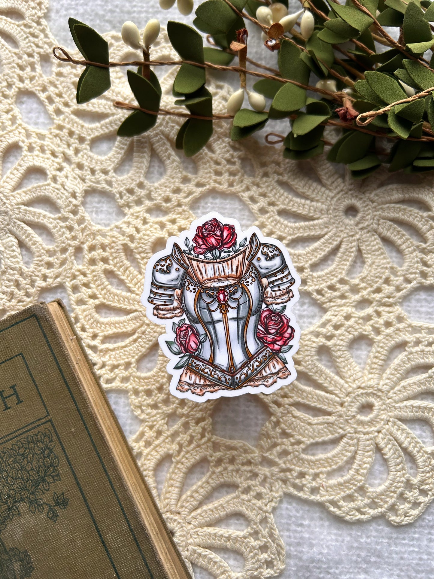 Rose armor vinyl