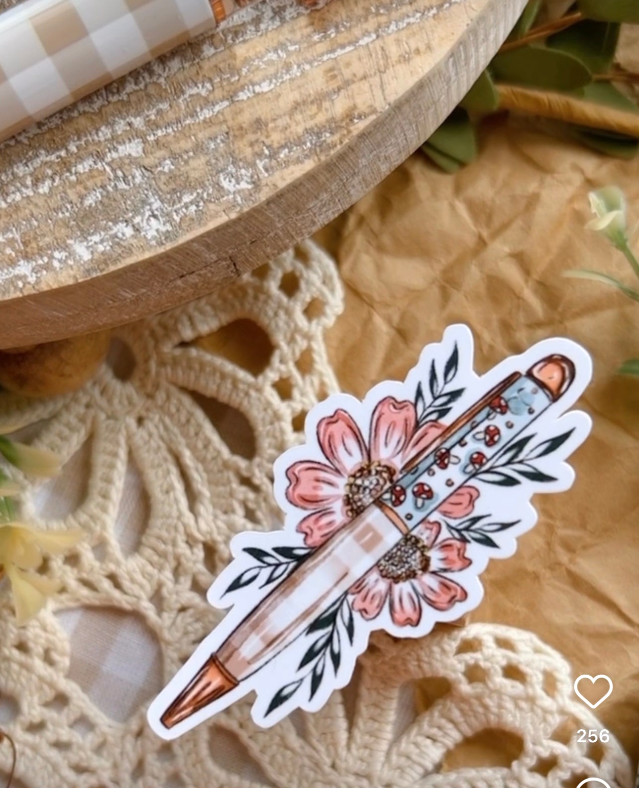 Floating Mushroom Pen