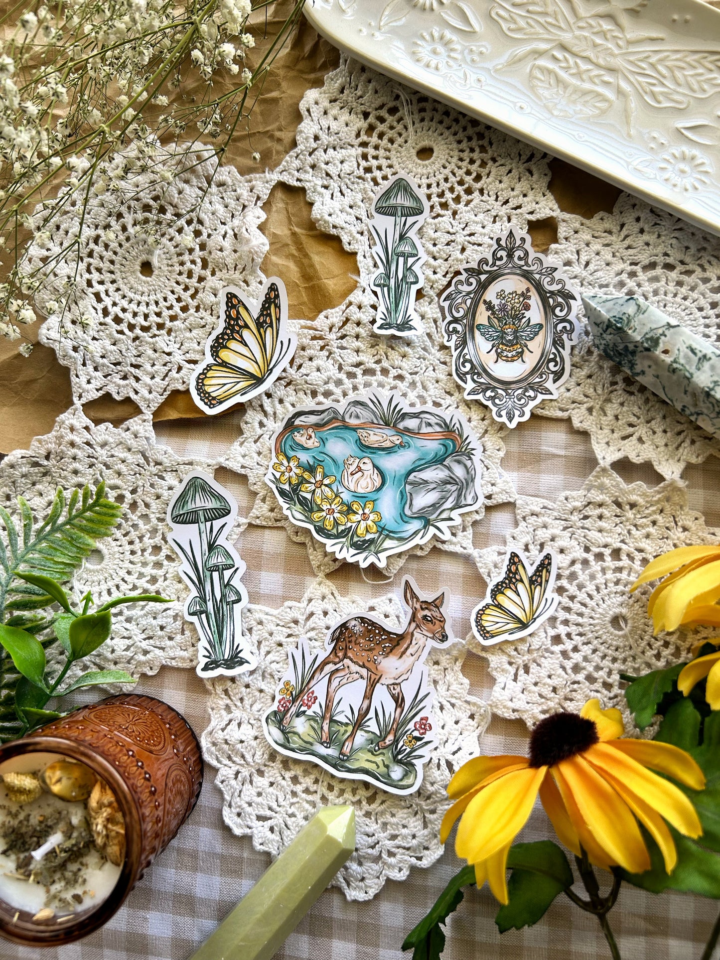 Cottage Animal Die Cuts