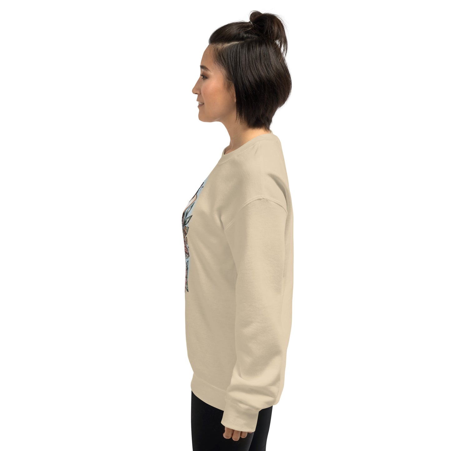 Mushroom Goddess Sweatshirt light
