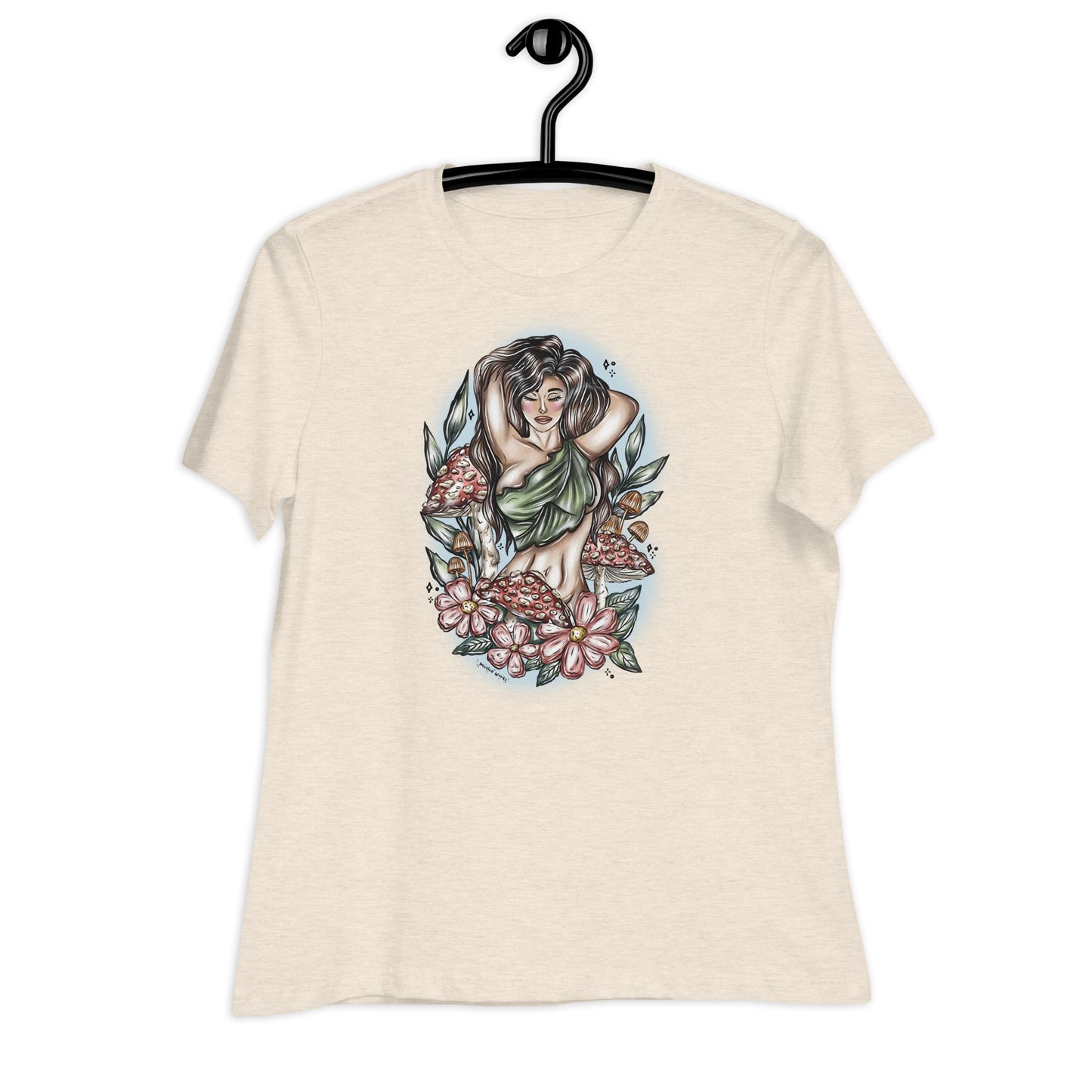 Mushroom Goddess Sweatshirt Dark