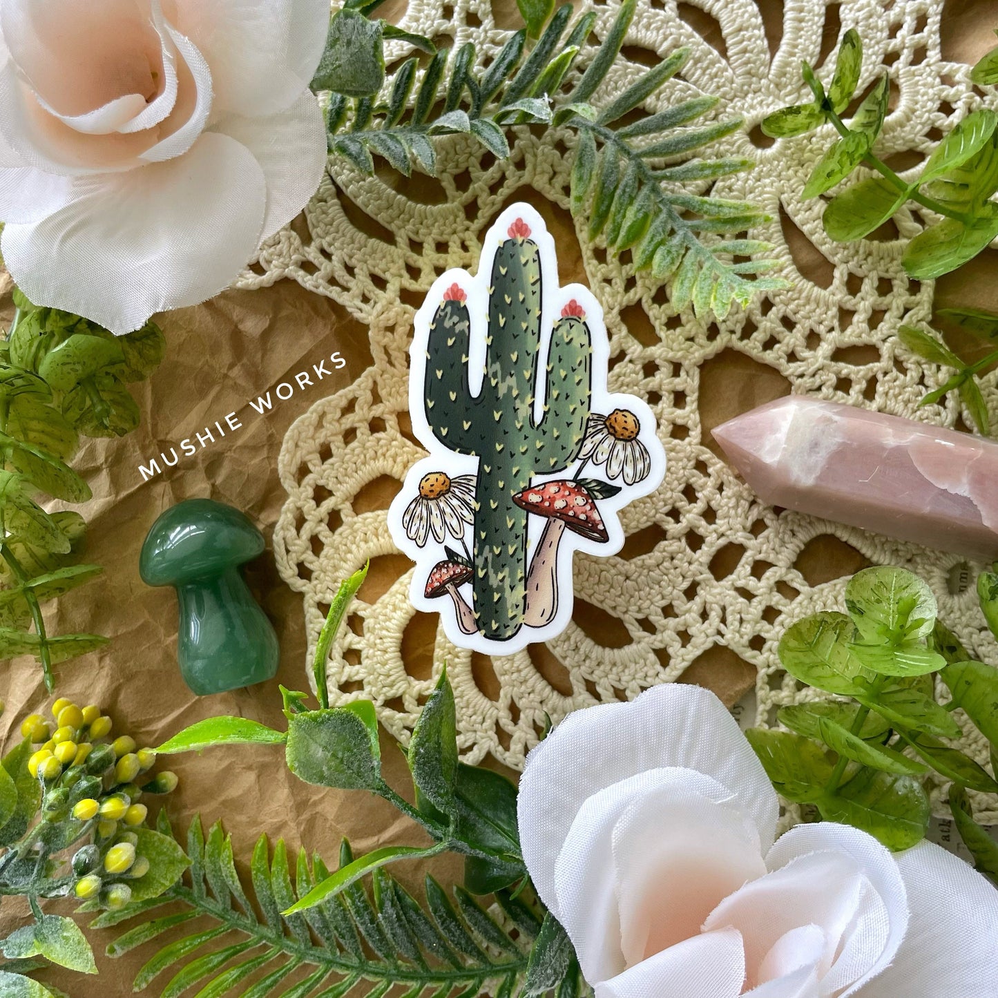 Cactus Mushroom Vinyl