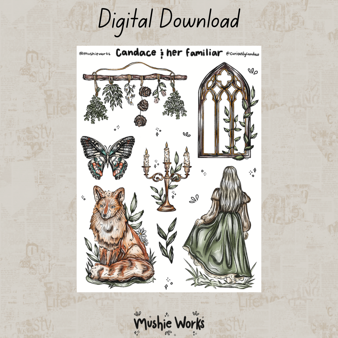 Candace And Her Familiar - Digital Download