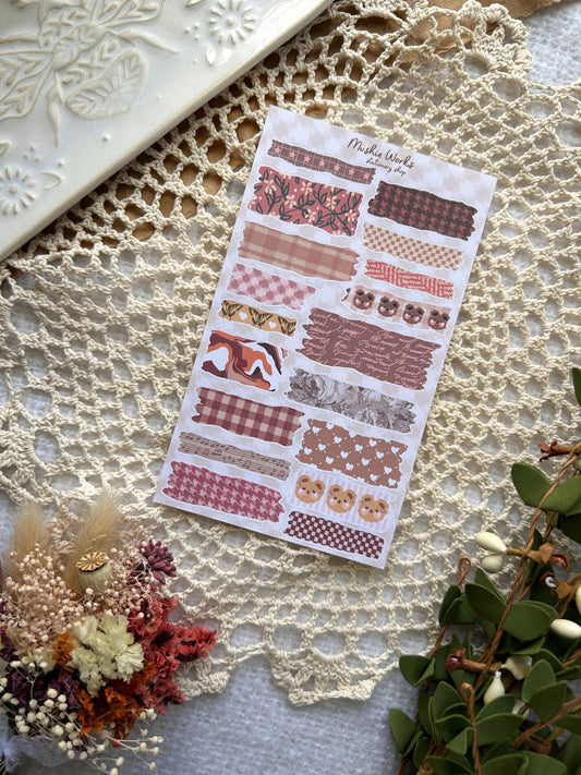 Comfy Washi Strips