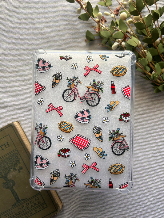 Cottagecore Picnic Large Kindle Case