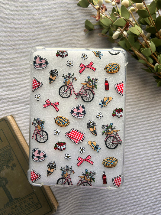 Cottagecore Picnic Kindle Case