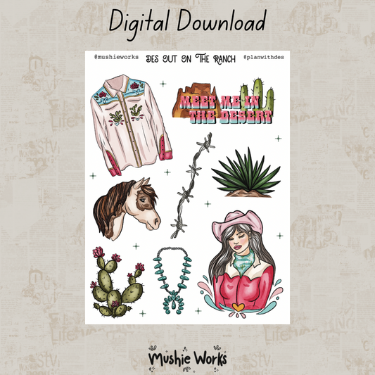 Des Out On The Ranch - Digital Download