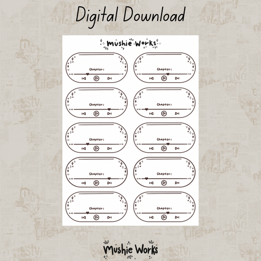 Audiobook Bubble Brown  - Digital Download