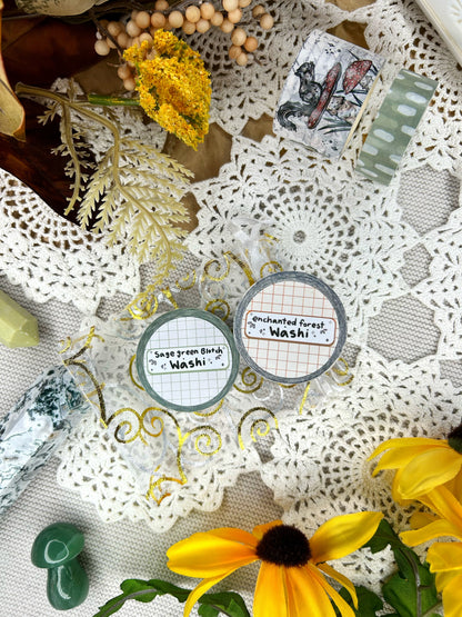 Enchanted Forest Washi Bundle