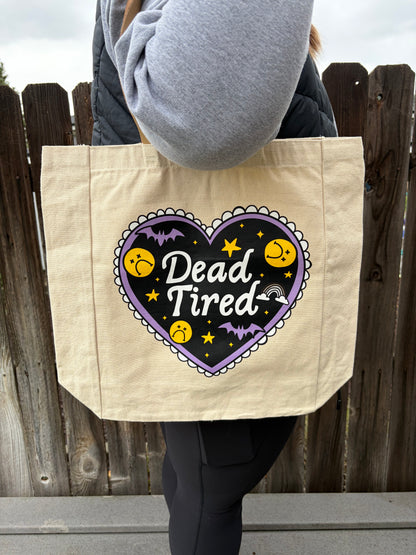 Dead Tired Giant Tote