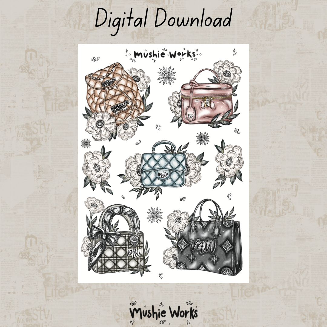 Luxury Purses - Digital Download