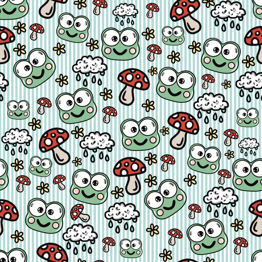 Keroppi Scrapbook Paper