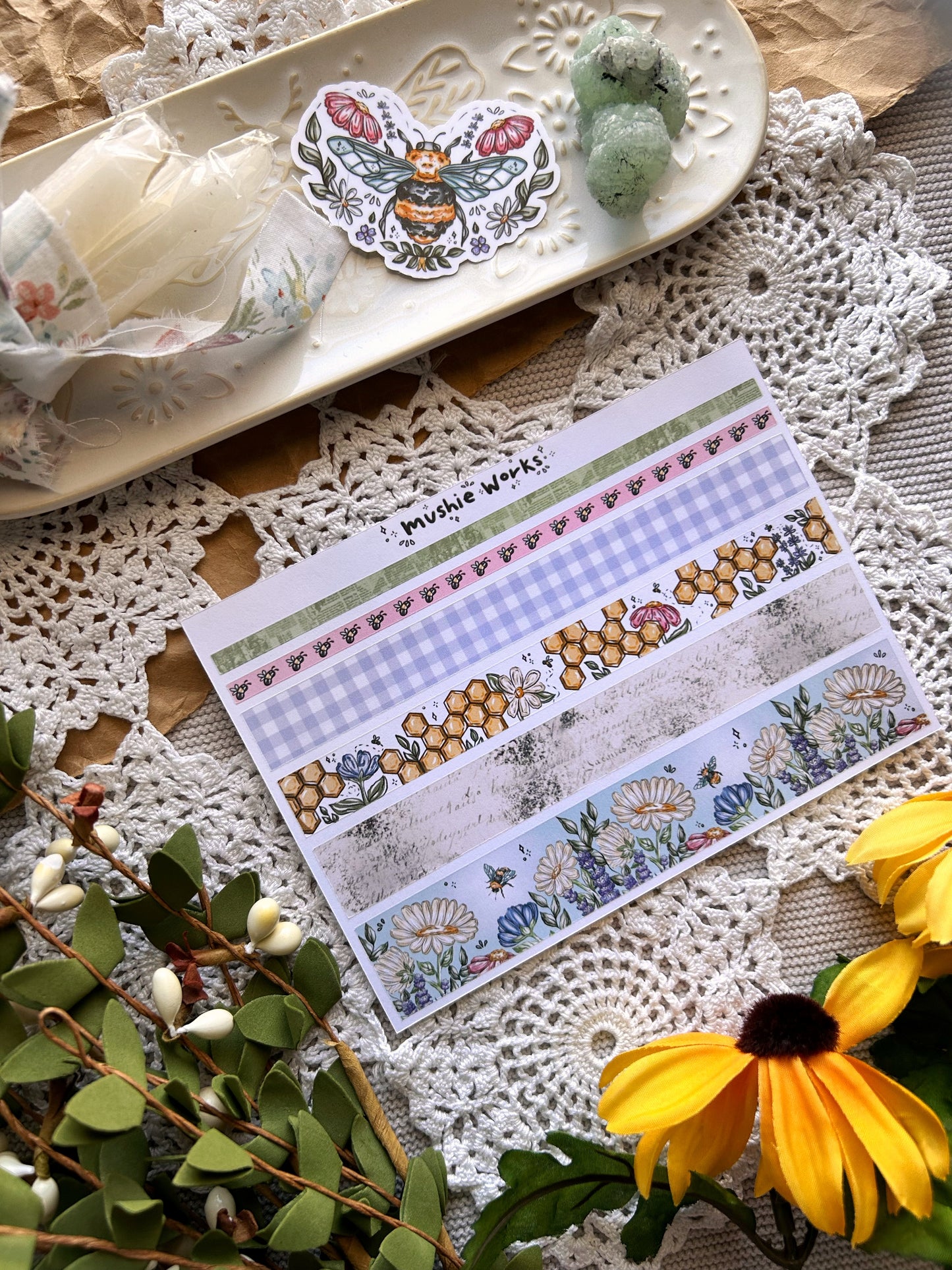 Wildflower Washi Strips