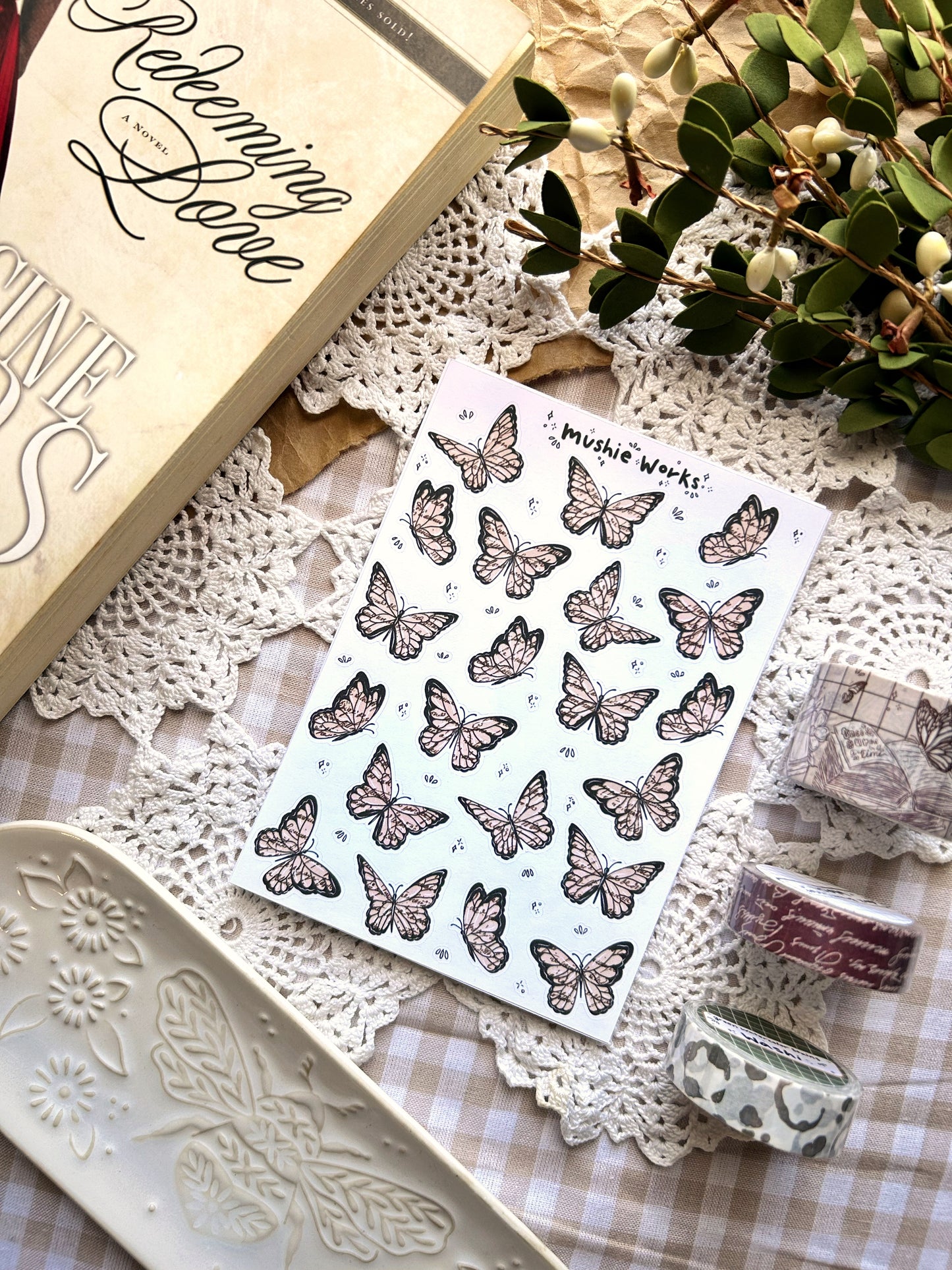 Bookpage Butterflies