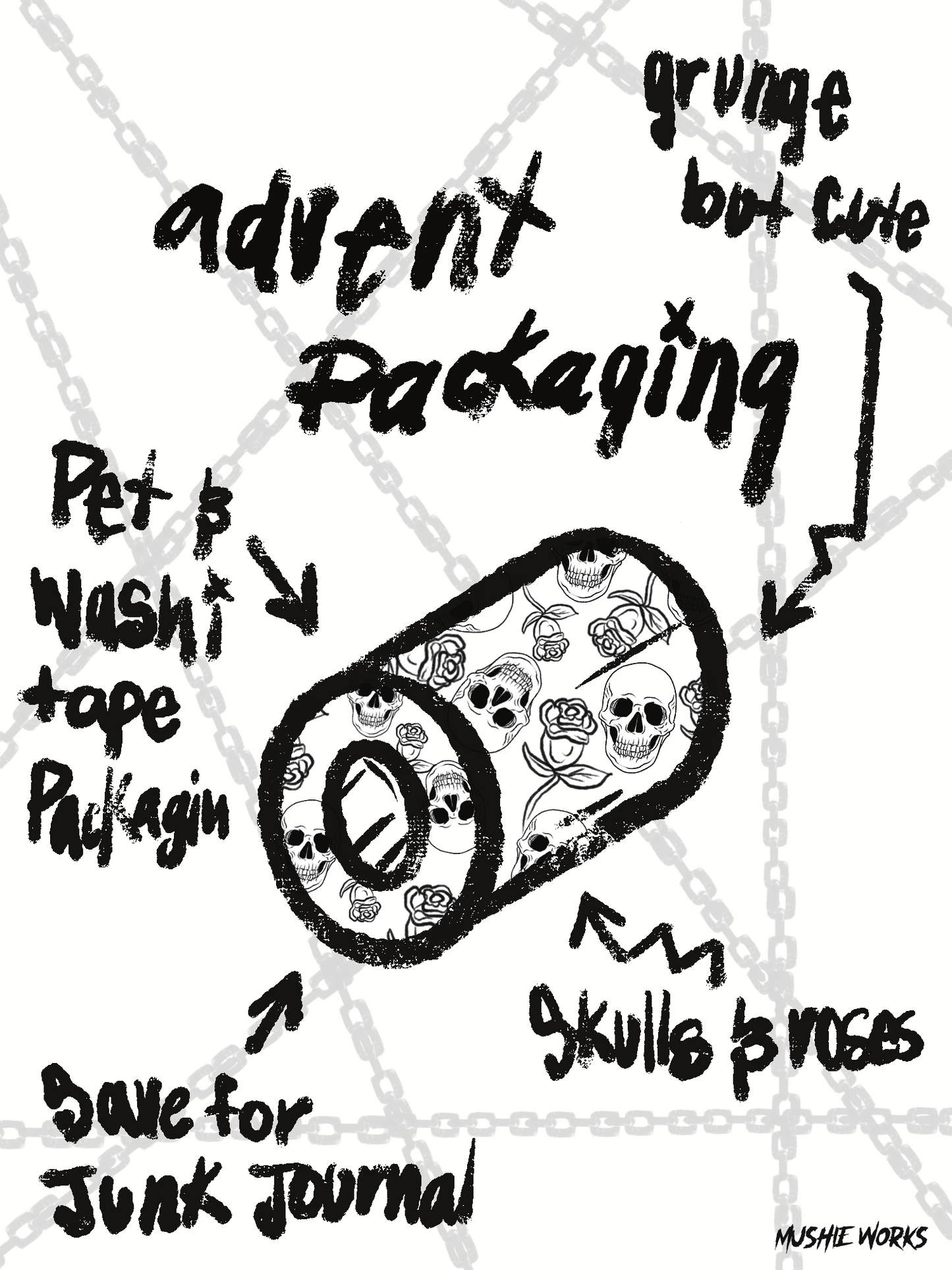 Emo Creepmas Advent Calendar Box