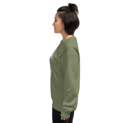Mushroom Goddess Sweatshirt light