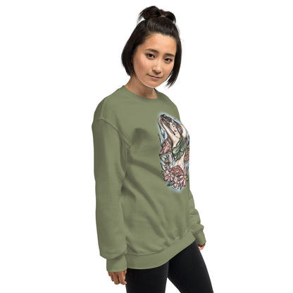 Mushroom Goddess Sweatshirt light