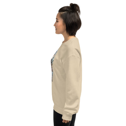 Mushroom Goddess Sweatshirt light