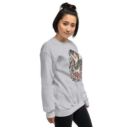 Mushroom Goddess Sweatshirt light
