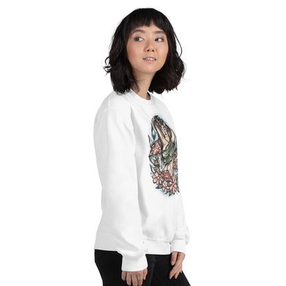 Mushroom Goddess Sweatshirt Dark