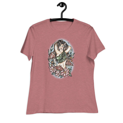 Mushroom Goddess T-Shirt light