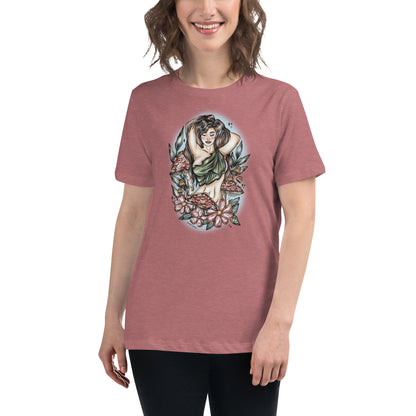 Mushroom Goddess T-Shirt light