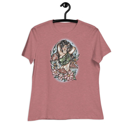 Mushroom Goddess Sweatshirt Dark