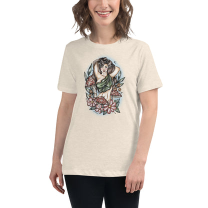 Mushroom Goddess T-Shirt light