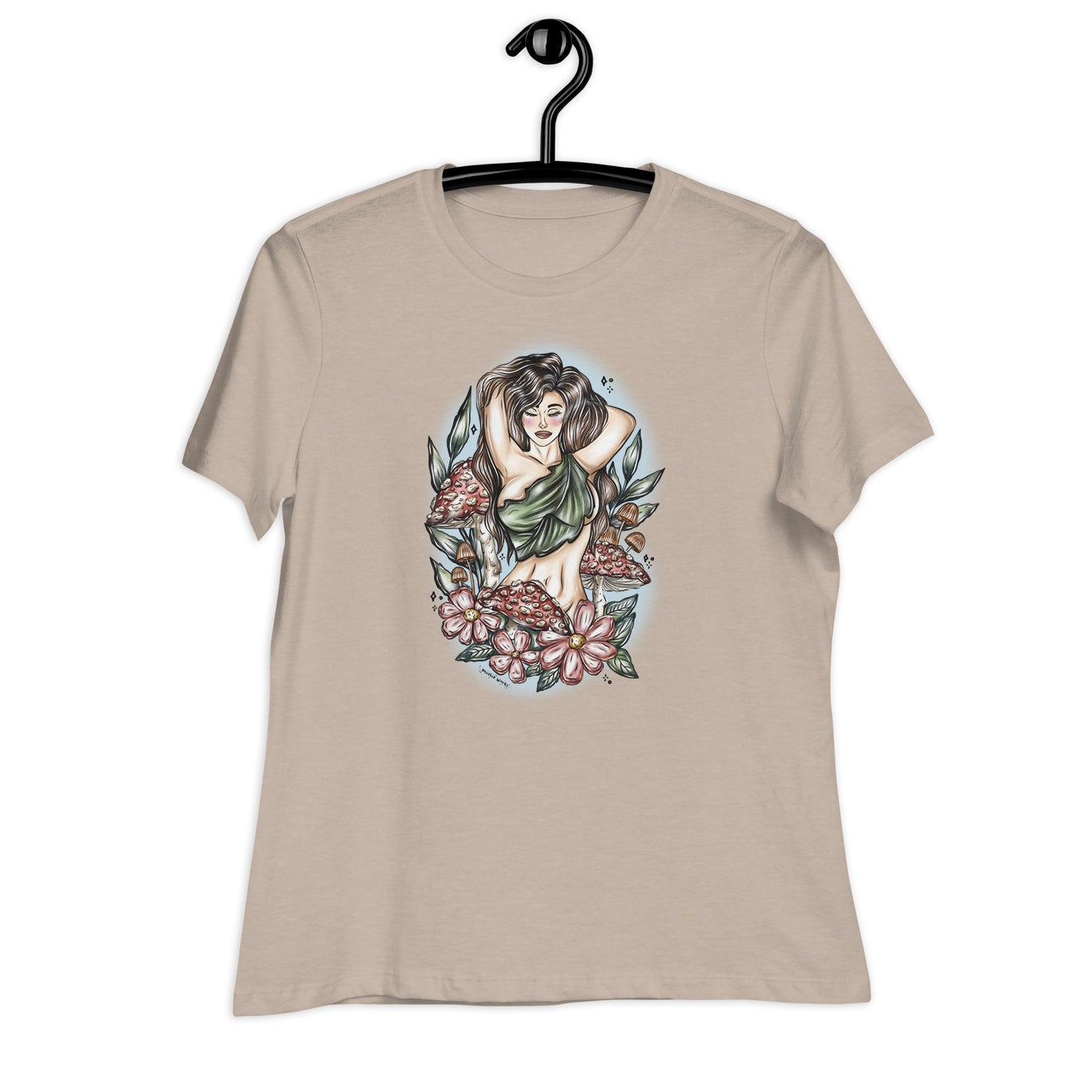 Mushroom Goddess T-Shirt light