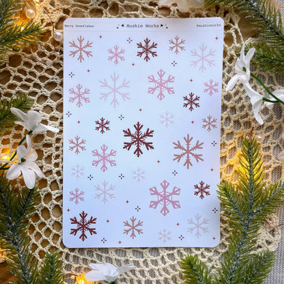 Berry Snowflakes