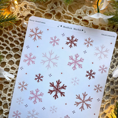 Berry Snowflakes